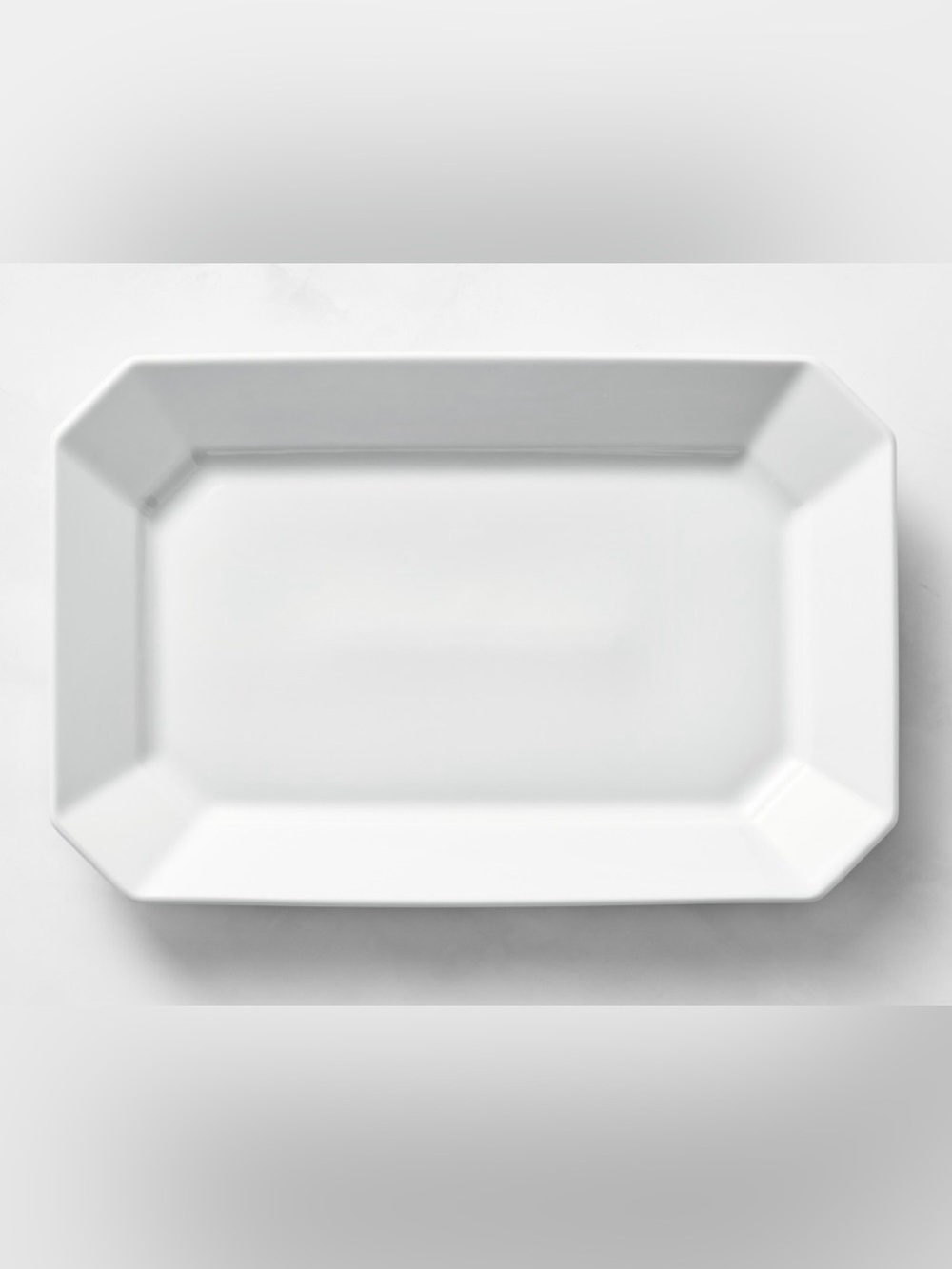 Apilco Octagonal Porcelain Serving Platter